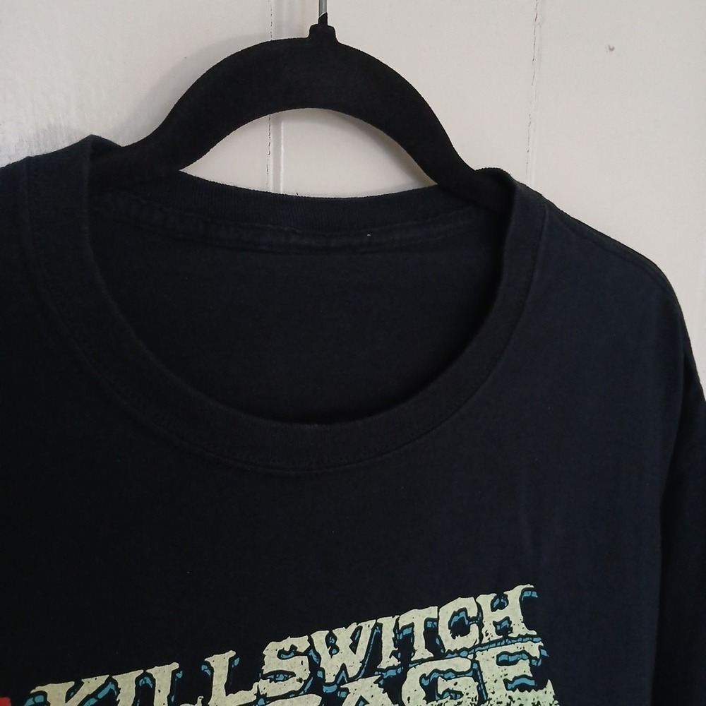 Killswitch Engage T-Shirt Music Band Men's Medium Black Graphic Concert Tee SS - Picture 5 of 10